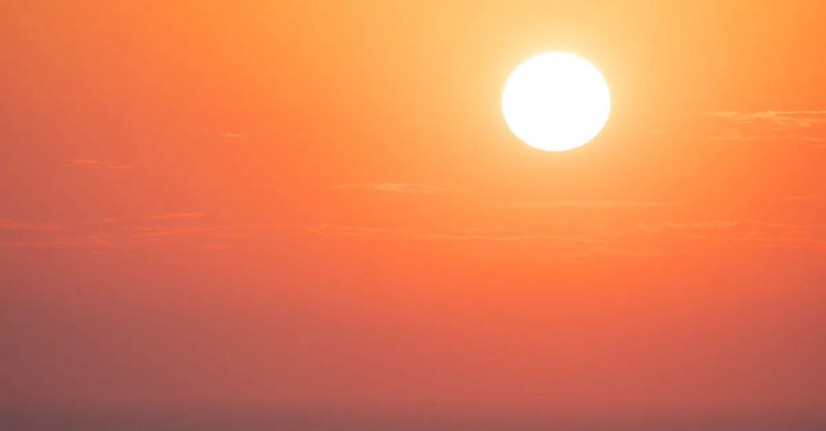 Gouden zonsondergang